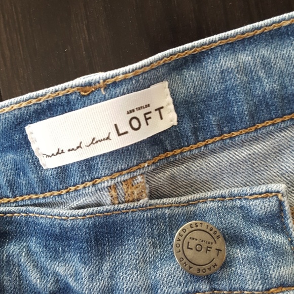 Loft denim jean shorts - Picture 4 of 4